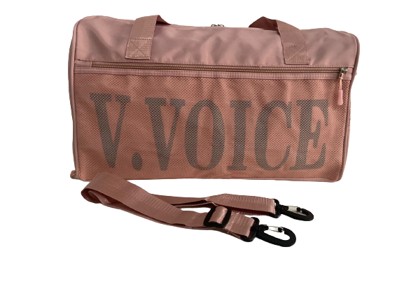 Bolsa De Viagem Academia Mala Impermeável Grande:ROSE