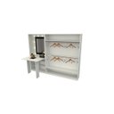 Ver imagem 3 de Kit Closet Camarim Armário Colmeia Cabideiro M20 (maquiagem)