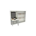 Ver imagem 1 de Kit Closet Camarim Armário Colmeia Cabideiro M20 (maquiagem)