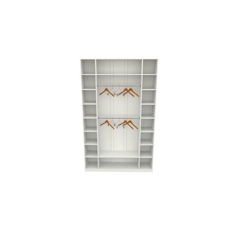 Armário Colmeia Cabideiro 2,40m Altura 100%mdf (closet Loja) M5