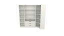 Ver imagem 2 de Kit Armário Closet Modulado M30 (colmeia,loja, Expositor)