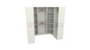 Ver imagem 5 de Kit Closet M11 Armário Colmeia Cabideiro+canto M11 ( Expositor)
