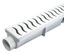 Ver imagem 1 de Ralo Linear 6x50 modelo Grelha Plastico com Coletor Branco - Ficone Reis