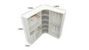 Ver imagem 1 de Kit Closet Modulado Armário Colmeia M22