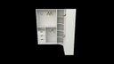 Ver imagem 3 de Kit Closet Modulado Armário Colmeia M22