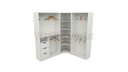 Ver imagem 4 de Kit Closet Modulado Armário Colmeia M22