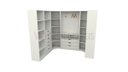 Ver imagem 3 de Kit Armário Closet Modulado M24 100% Mdf (lojas Expositor)