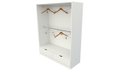 Ver imagem 1 de Armário Cabideiro Marina M13 100% Mdf Closet Loja Roupeiro