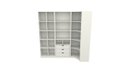 Ver imagem 1 de Kit Armário Closet Modulado M27 (colmeia, loja, Expositor, sapateira, roupa, organizador)