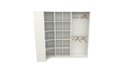 Ver imagem 2 de Kit Armário Closet Modulado M27 (colmeia, loja, Expositor, sapateira, roupa, organizador)