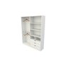 Armário Colmeia Cabideiro Duplo M4 100% MDF Roupeiro Closet - 3