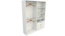 Ver imagem 2 de Armário Colmeia Cabideiro Duplo M4 100% MDF Roupeiro Closet