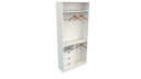 Ver imagem 2 de Armário Misto Gaveta Arara M17 100% Mdf Closet Loja Roupa