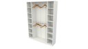 Ver imagem 3 de Armário Colmeia Cabideiro Livia M3 100% Mdf (closet Loja)