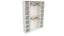 Ver imagem 1 de Armário Colmeia Cabideiro Livia M3 100% Mdf (closet Loja)