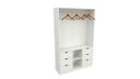 Ver imagem 3 de Armário Arara Gaveta Aurora 100% Mdf Closet Loja Expositor