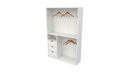Ver imagem 2 de Armário Cabideiro Gaveteiro Misto M7 Closet Ou Loja 100% Mdf