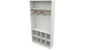 Ver imagem 3 de Armário Misto Colmeia Arara M14 100% Mdf Closet Loja Roupa