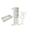 Ver imagem 1 de Armário Colmeia Mirela M20 100% Mdf (gaveta Lojas Expositor)