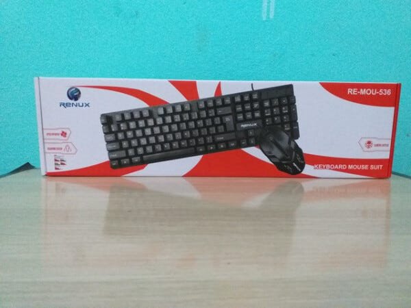 Kit Teclado e Mouse RENUX 536 - 2