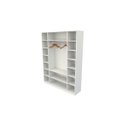 Ver imagem 3 de Armário Colmeia Cabideiro M11 100%mdf (closet Expositor)