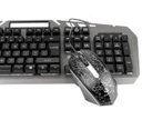 Ver imagem 1 de Teclado e Mouse com fio Bosston Gaming 8350 luz de fundo arco íris