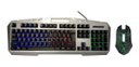 Ver imagem 6 de Teclado e Mouse com fio Bosston Gaming 8350 luz de fundo arco íris