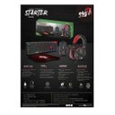 Ver imagem 4 de Kit Combo 4 Em 1 Headset Teclado Mouse e Mouse Pad ELG STARTER