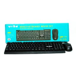 Kit Mouse E Teclado Sem Fio Weibo wb80 Wireless 2 4ghz - 2