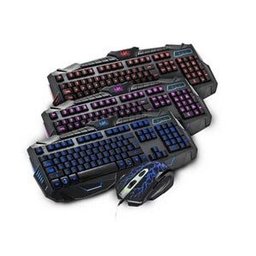Teclado E Mouse Gamer V 100 Preto - 1
