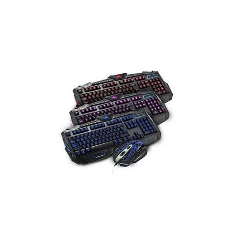 Teclado E Mouse Gamer V 100 Preto