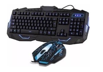 Teclado E Mouse Gamer V 100 Preto - 2