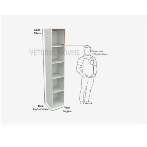 Armário Colmeia Eloisa M18 100% Mdf (closet Lojas Expositor)