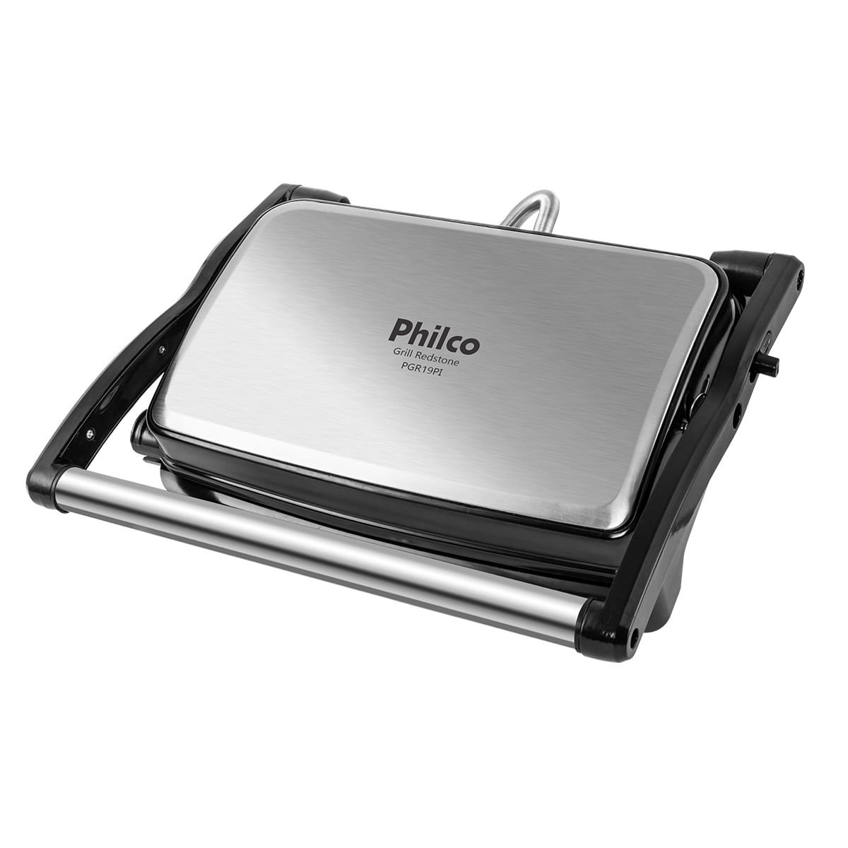 Grill Philco PGR19PI Inox Antiaderente Redstone 1500W 220V | MadeiraMadeira