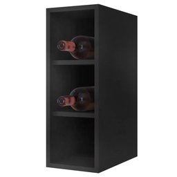 Armário de Cozinha Modulado de Canto 7 Peças Cp35 Balcão com Tampo Preto/cinza - Lumil Lumil Móveis - 11