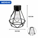 Ver imagem 4 de Kit Luminárias Lamparinas Solar Estella Ourolux 3000k IP65 Área Externa Jardim