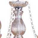 Ver imagem 6 de Lustre Candelabro France Nice 6 Braços Cristal Legítimo Champagne E14 Luxo