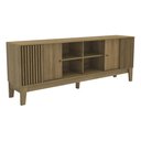 Ver imagem 1 de Rack para TV até 72 Polegadas com 2 Portas de Correr 180cm Multimóveis CR45365 Mel