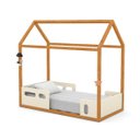 Ver imagem 1 de Mini Cama Liv Matic Cor Off White/Freijó