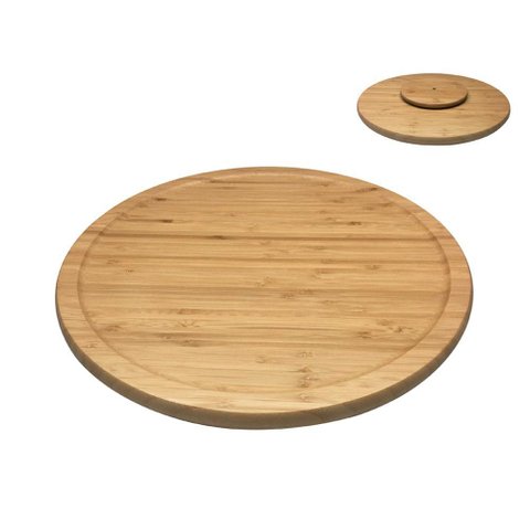 Tábua de Bambu com Base Giratória Oikos
