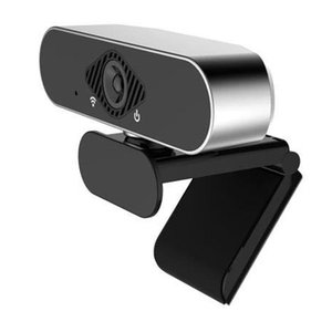 Webcam 1080P Full HD Preta para Chamadas e Gravação