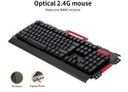 Ver imagem 2 de Teclado Sem Fio Mouse Combo 2400dpi Preto