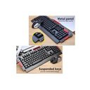 Ver imagem 5 de Teclado Sem Fio Mouse Combo 2400dpi Preto
