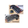 Teclado Sem Fio Mouse Combo 2400dpi Preto - 5