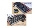 Ver imagem 5 de Teclado Sem Fio Mouse Combo 2400dpi Preto