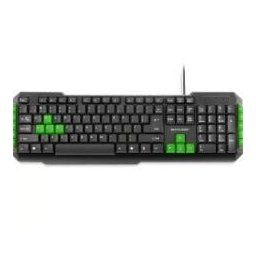 Teclado Gamer teclas verdes TC201 Multilaser - 1
