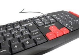 Teclado Gamer teclas vermelho TC160 Multilaser - 3