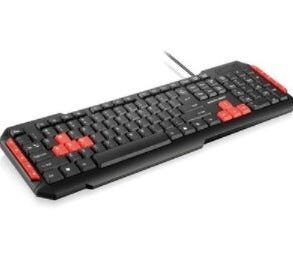 Teclado Gamer teclas vermelho TC160 Multilaser