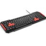 Teclado Gamer teclas vermelho TC160 Multilaser - 1