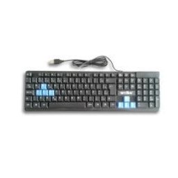 Teclado Gamer Weibo Wb711 Preto - 1